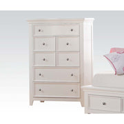 ACME Lacey - Chest - White | Meri Furniture