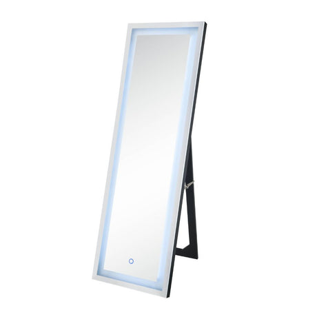 ACME Nyoka - Floor Mirror - Mirrored | Meri Furniture