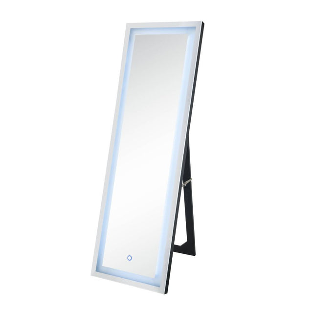 ACME Nyoka - Floor Mirror - Mirrored | Meri Furniture