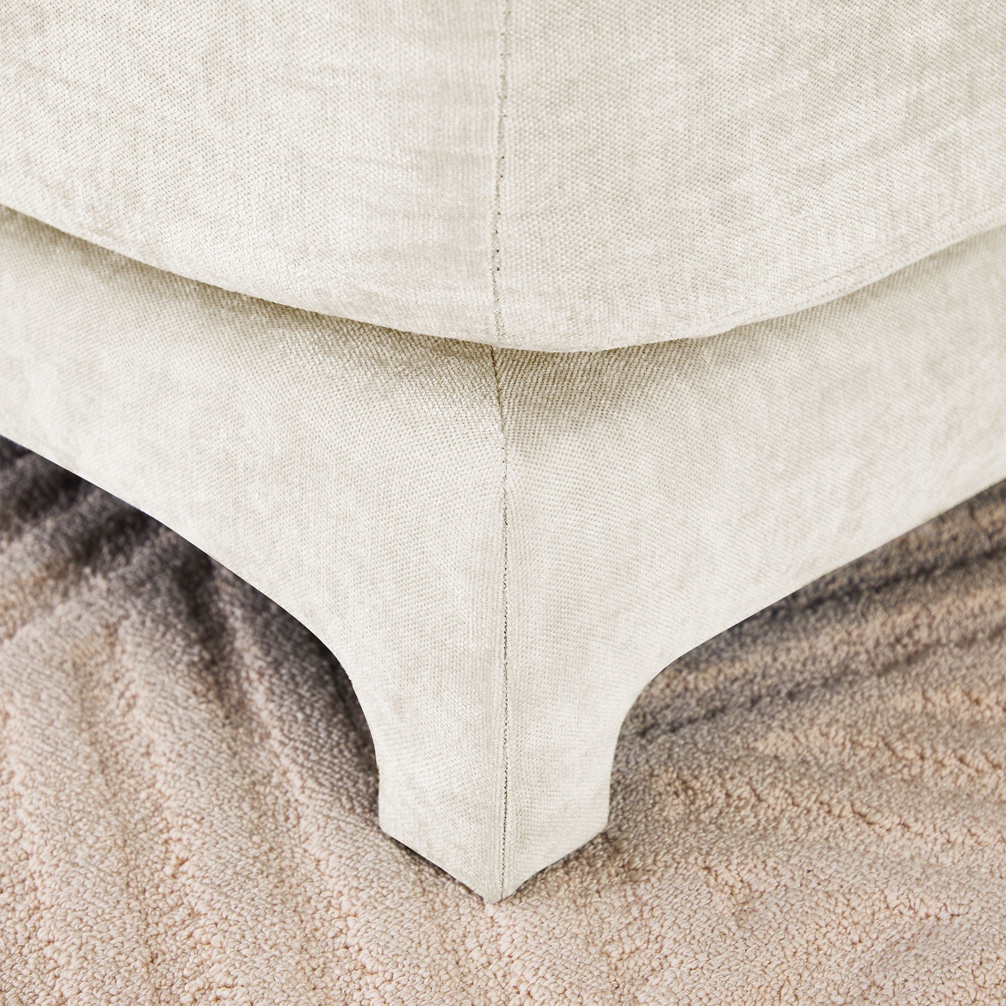 Elegant Sofa With Ergonomic Design And Lumbar Pillows