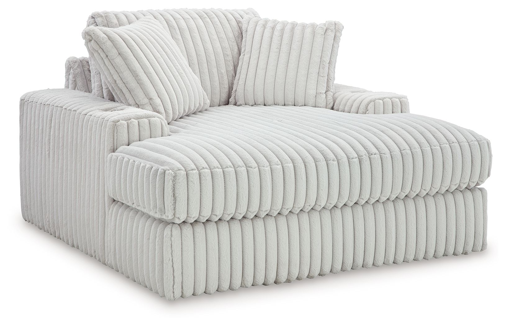 Signature Design by Ashley® Stupendous - Alloy - Oversized Chaise | Meri Furniture