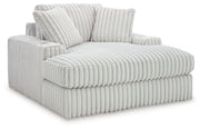 Signature Design by Ashley® Stupendous - Alloy - Oversized Chaise | Meri Furniture