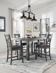 Signature Design by Ashley® Myshanna - Counter Dining Set | Meri Furniture