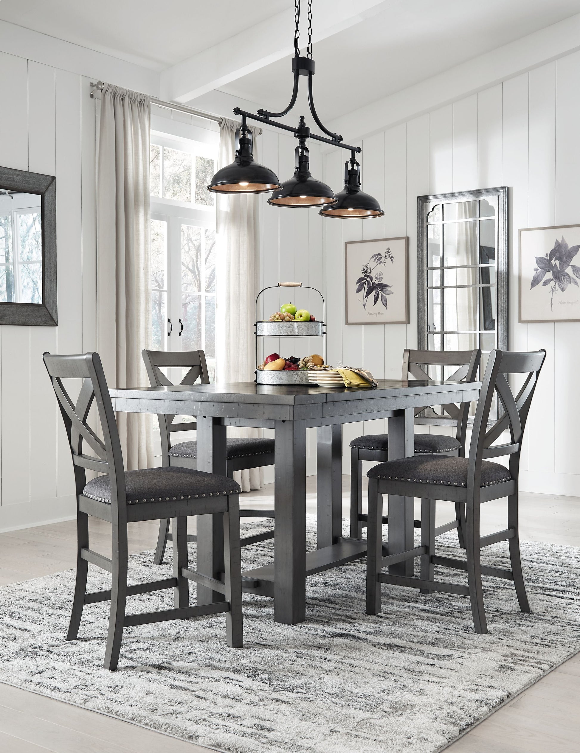 Signature Design by Ashley® Myshanna - Counter Dining Set | Meri Furniture