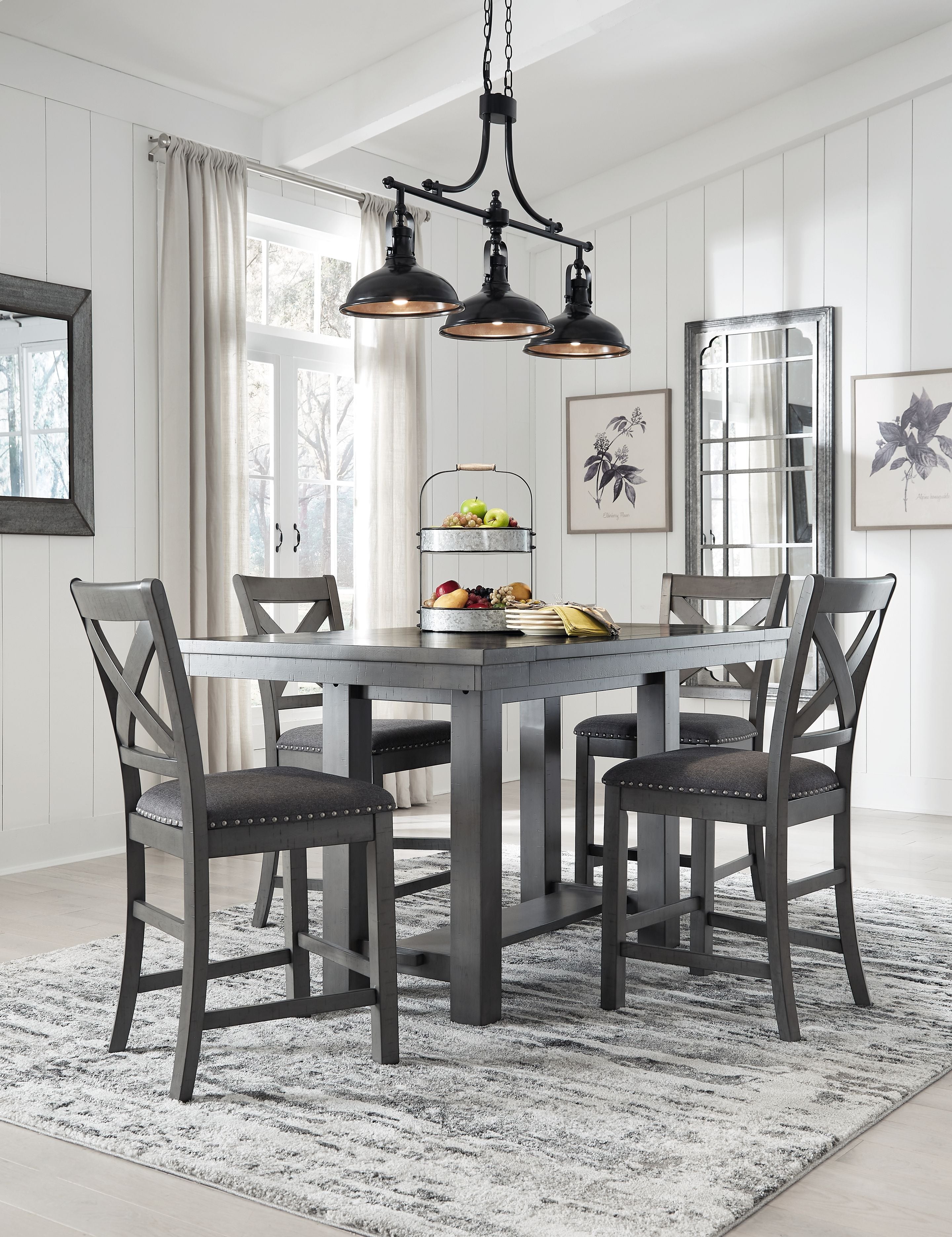 Signature Design by Ashley® Myshanna - Counter Dining Set | Meri Furniture