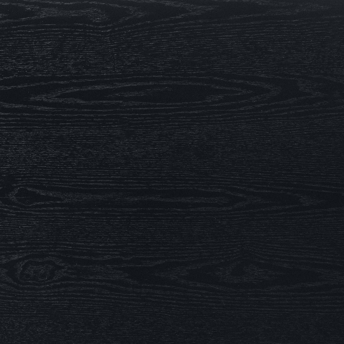Sherwin Mid-Century Modern Black Finished Wood Dining Table
