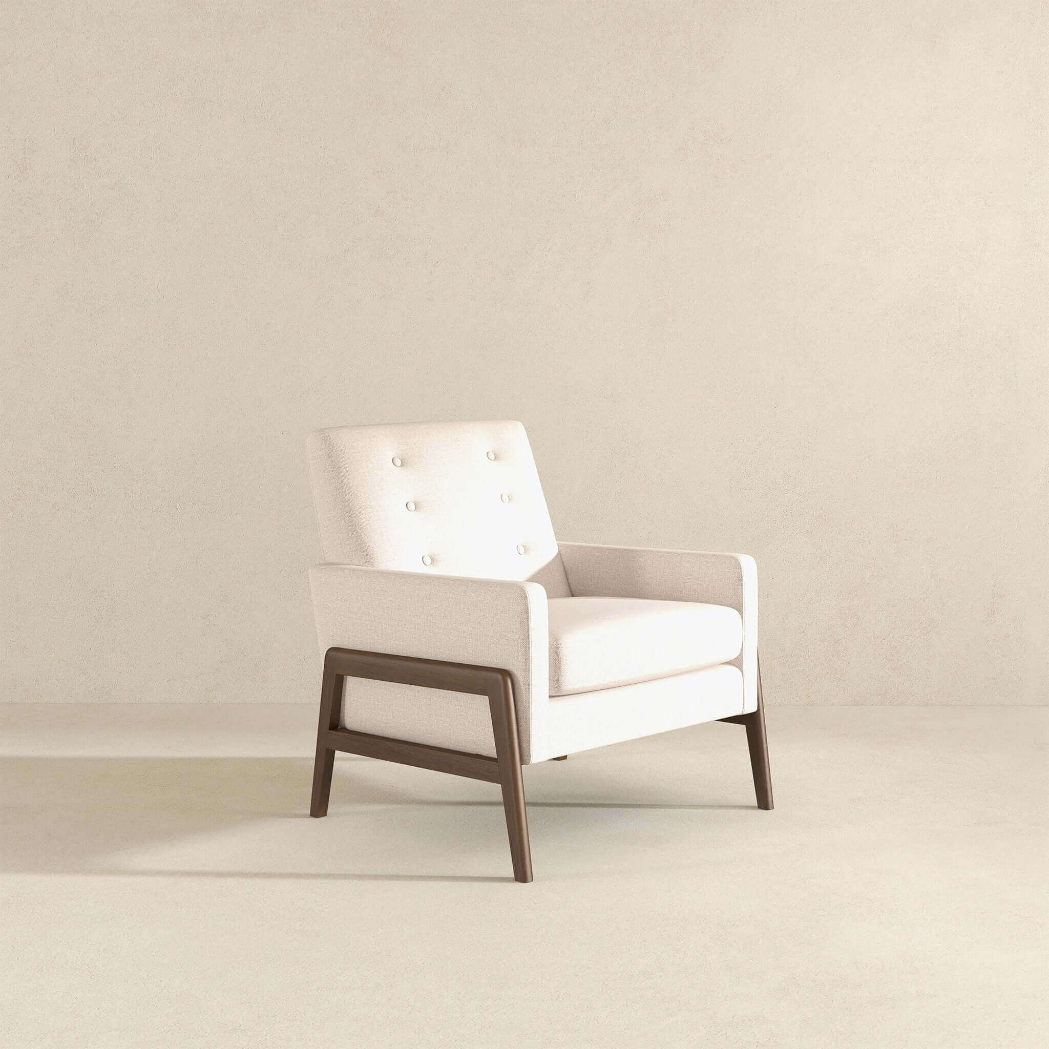 Cole - Solid Wood Lounge Chair