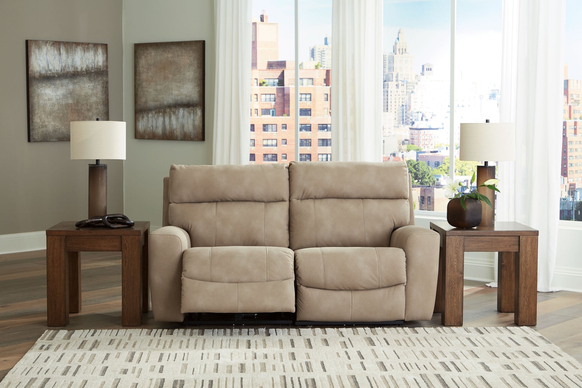 Signature Design by Ashley® Next-gen Durapella - Reclining Sectional | Meri Furniture