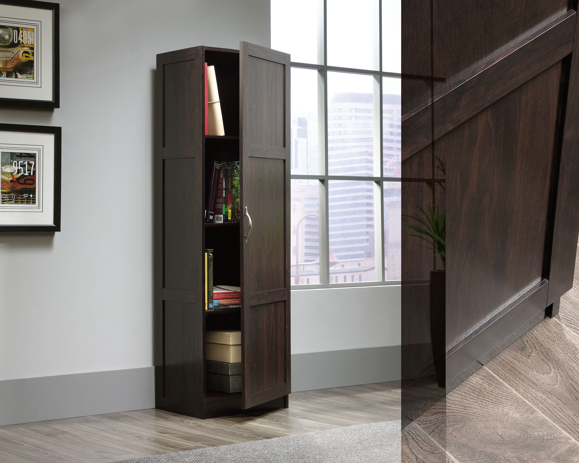 Storage Cabinet Cinnamon Cherry