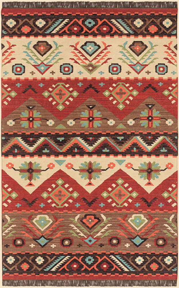 Jewel Tone Handmade Rug