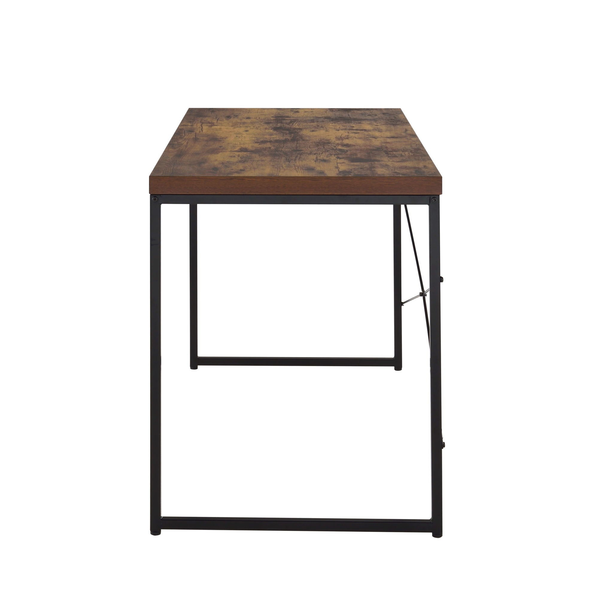 Bob - Console Table Same 92396) - Weathered Oak & Black