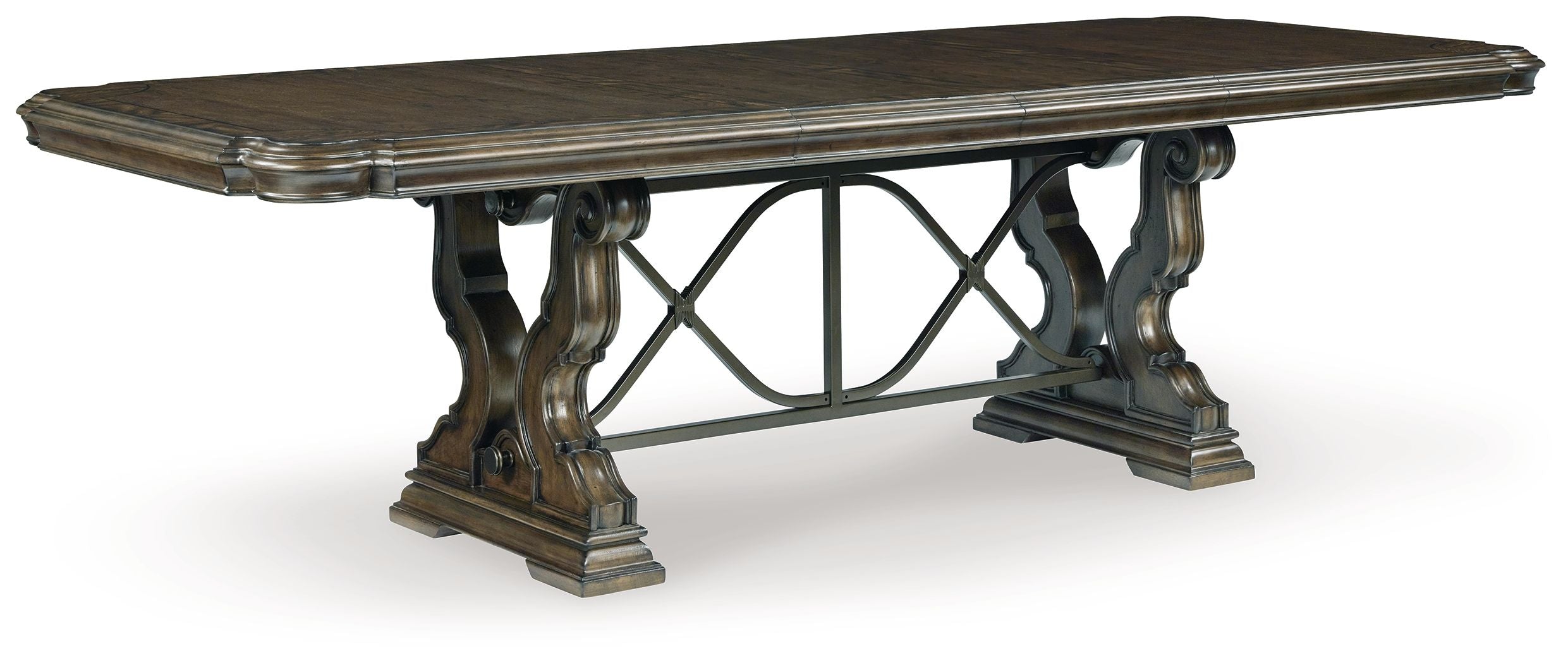 Signature Design by Ashley® Maylee - Dark Brown - Dining Extension Table | Meri Furniture