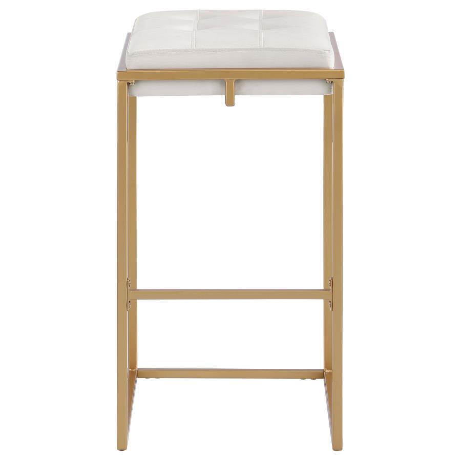 Coaster Fine Furniture Nadia - Upholstered Backless Stool (Set of 2) | Meri Furniture