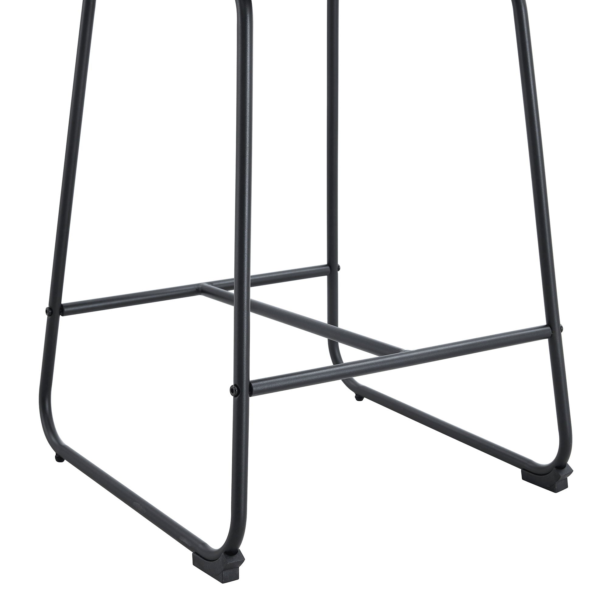 Retro Bar Chairs, Comfortable Stools (Set of 2)