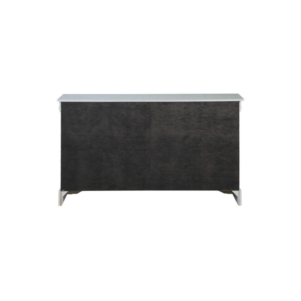 ACME Bring casual elegance into your home with the Louis Phillipe dresser. This dresser is a piece that offers any bedroom a sophisticated look. | Meri Furniture