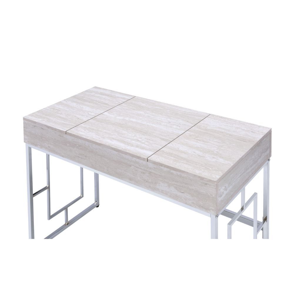 ACME Saffron - Vanity Desk | Meri Furniture