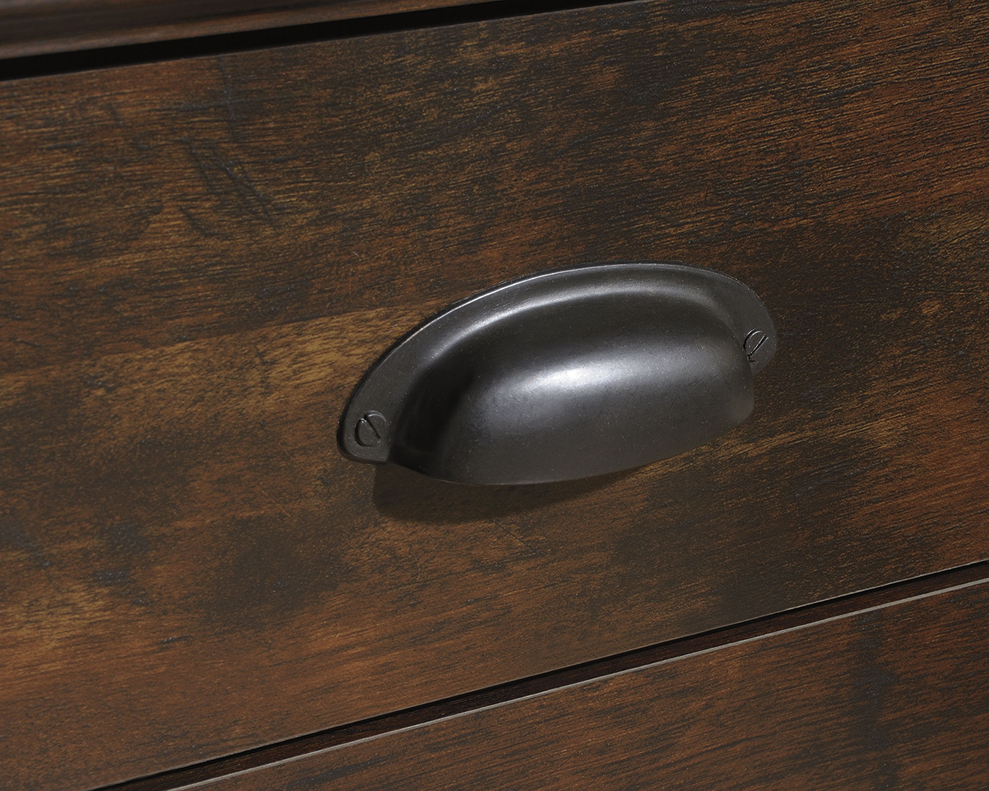 Harbor View Corner Computer Desk Curado Cherry