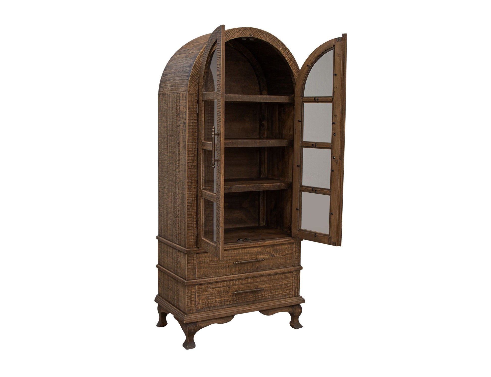International Furniture Direct Arlette - Cabinet - Caramel | Meri Furniture