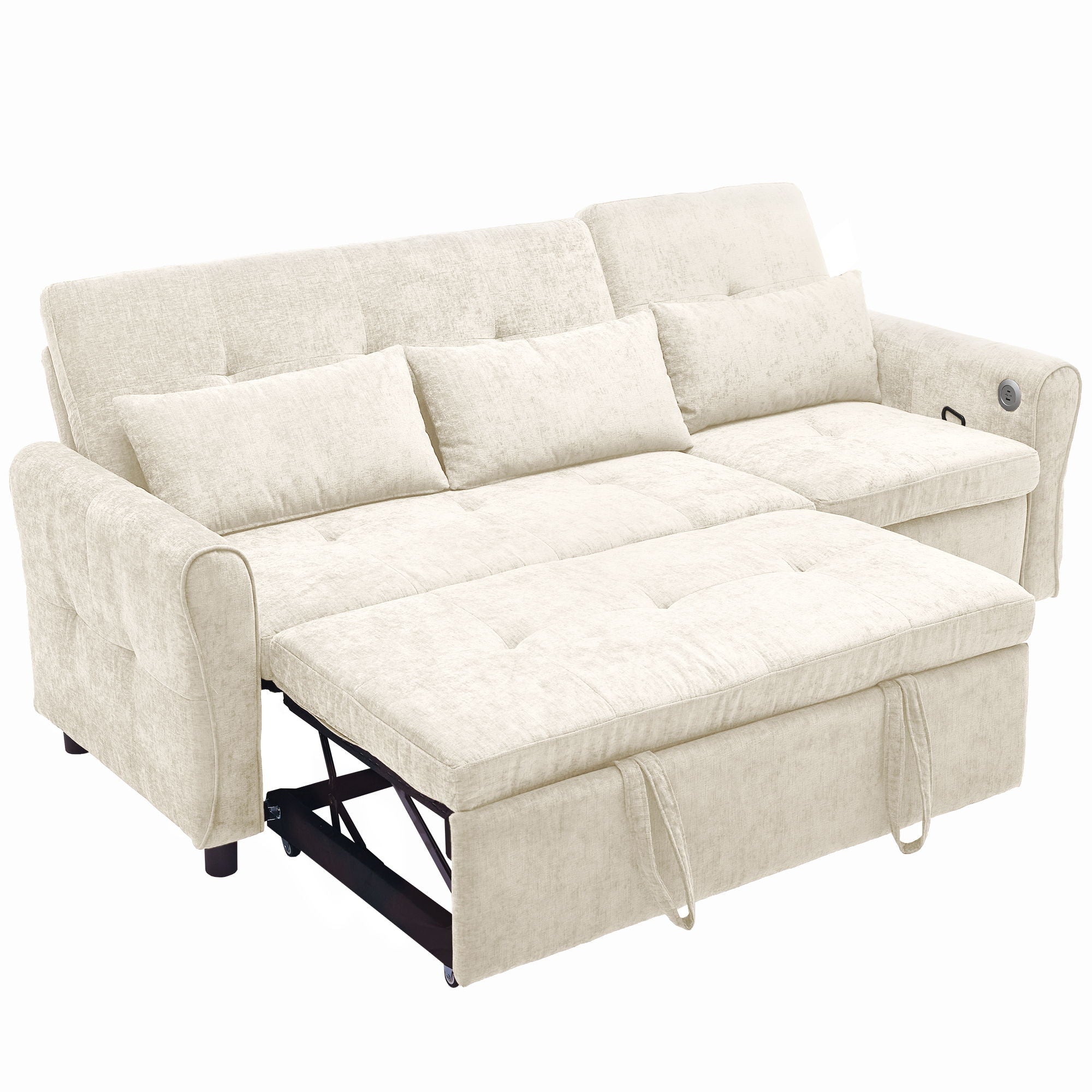 3 Seater Sofa Bed And Reversible Recliner