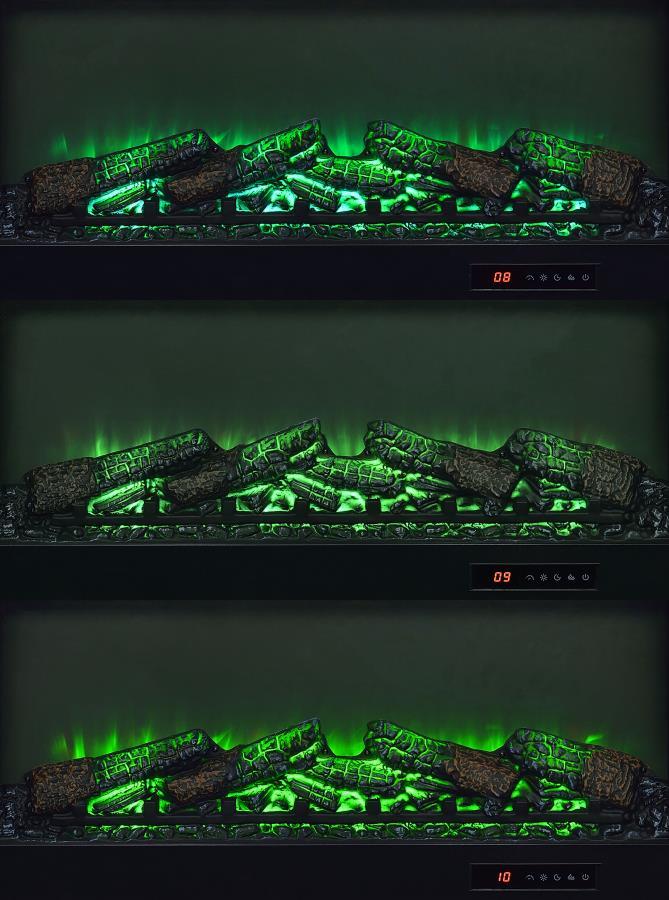 Fuller - 60" 2-Door TV Stand Fireplace Media Console - Mango