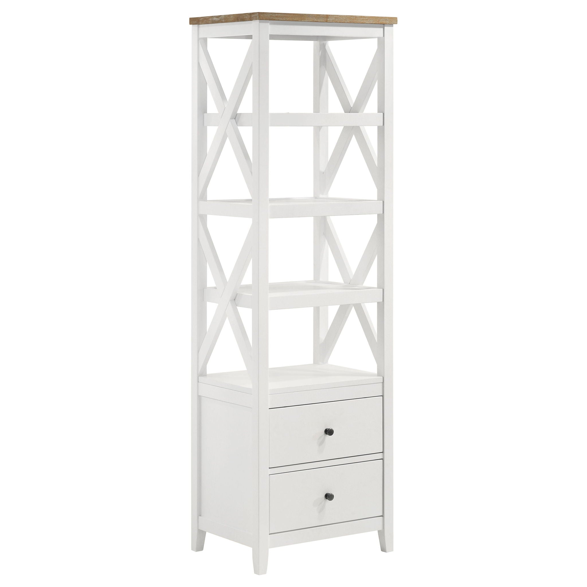 Evanston - 3 Piece 67" TV Stand - White