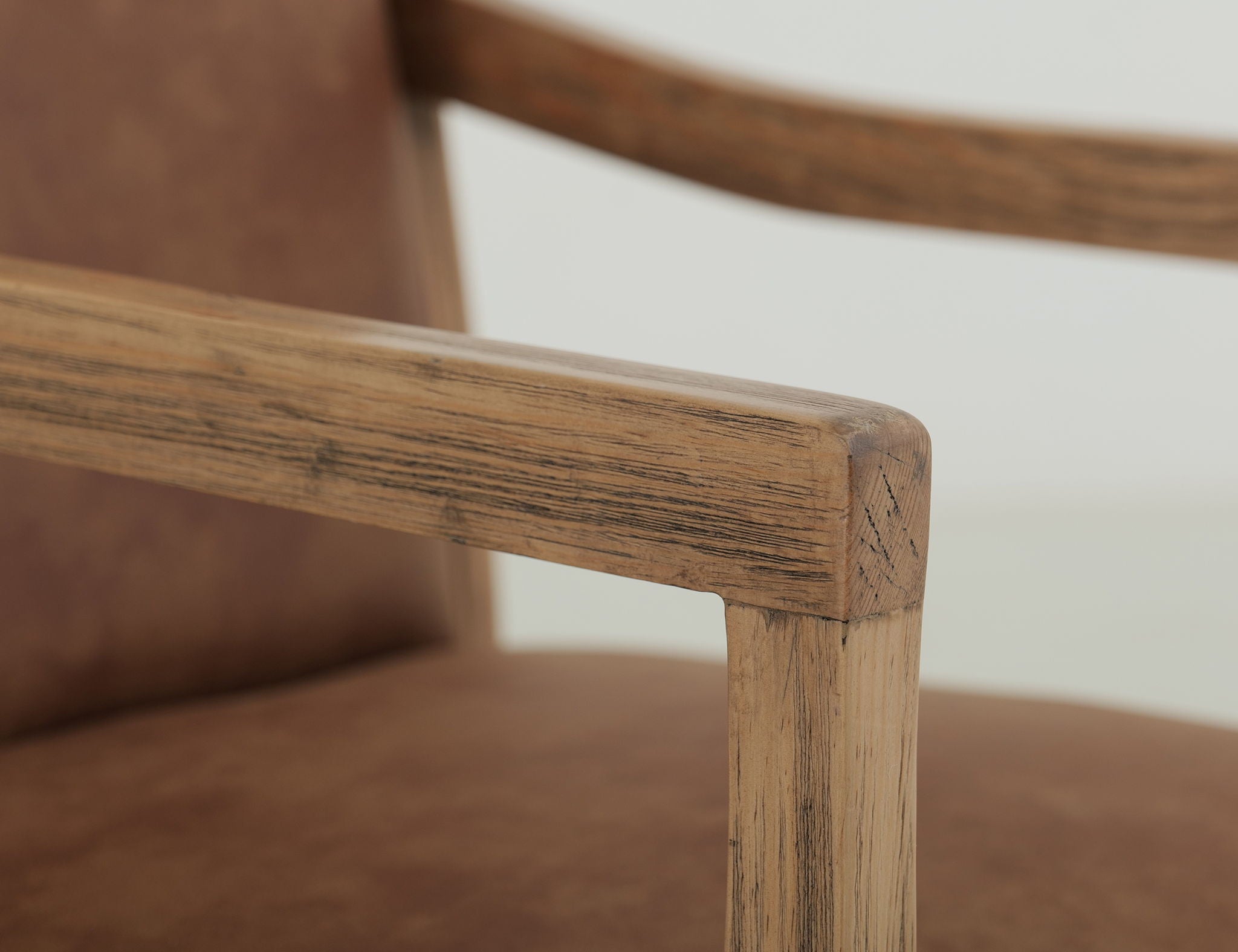 Verona - Upholstered Dining Armchair - Brown