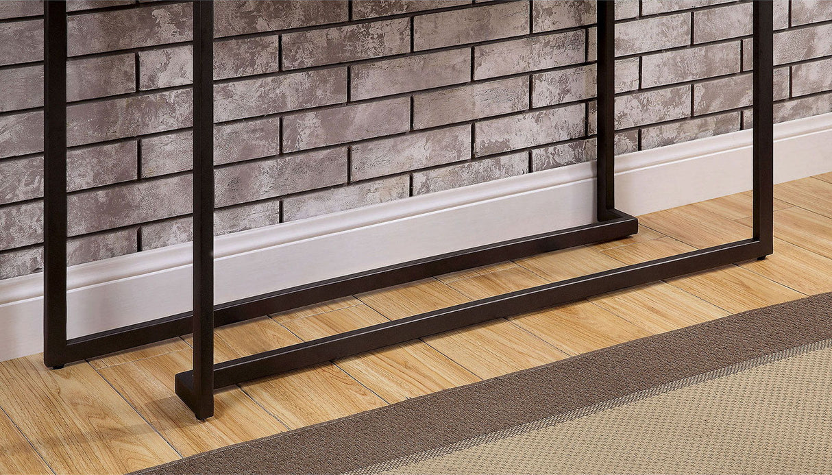 Furniture of America Izar - Coffee Table - White / Gun Metal | Meri Furniture