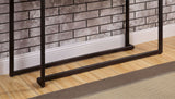 Furniture of America Izar - Coffee Table - White / Gun Metal | Meri Furniture