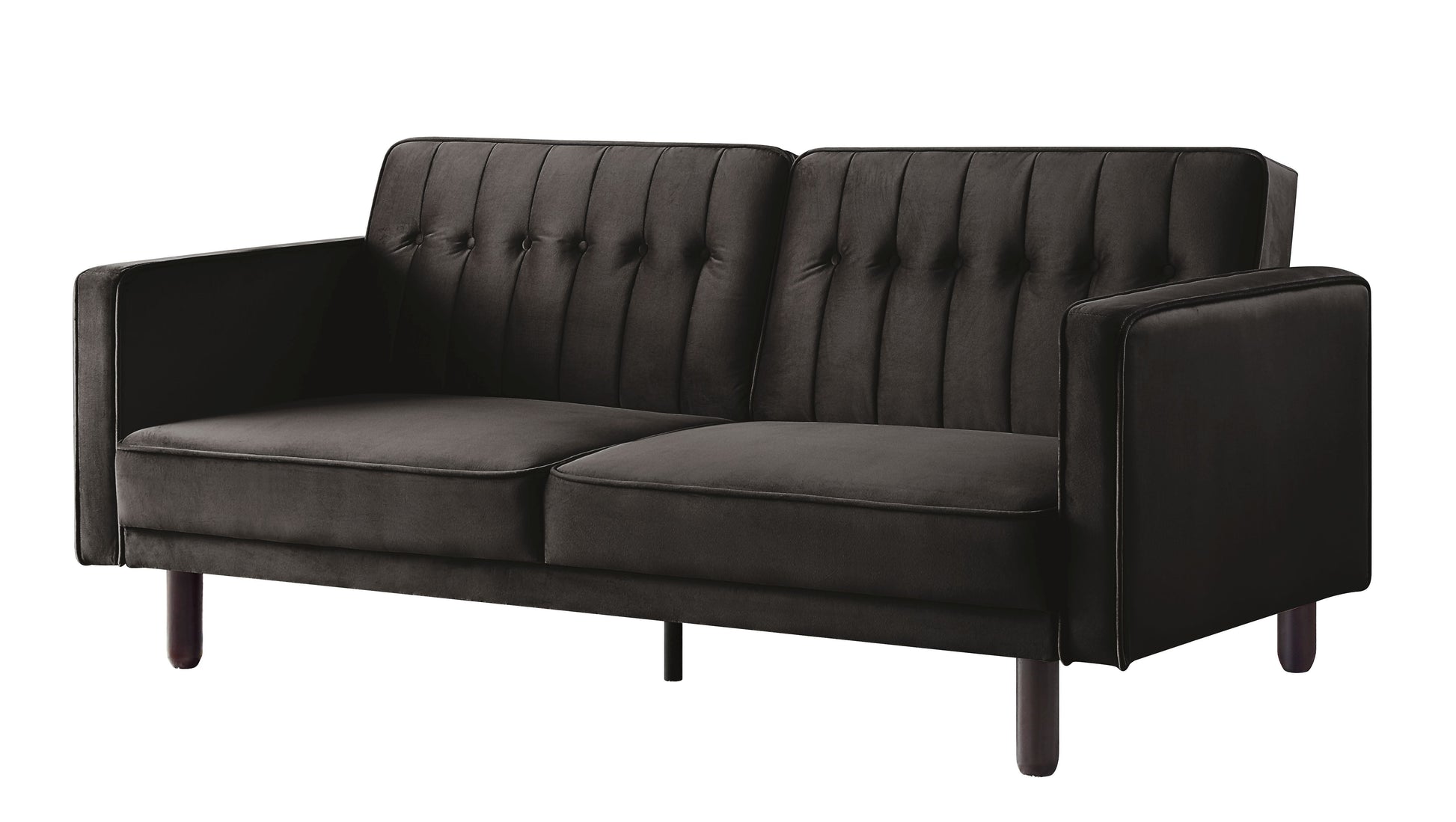 ACME Seat Construction: Full FoamWooden Inner FrameWood LegsKD Leg & ArmrestTight Back & Seat Cushion Button Tufted Back Convertible from Sofa to Sleeper | Meri Furniture