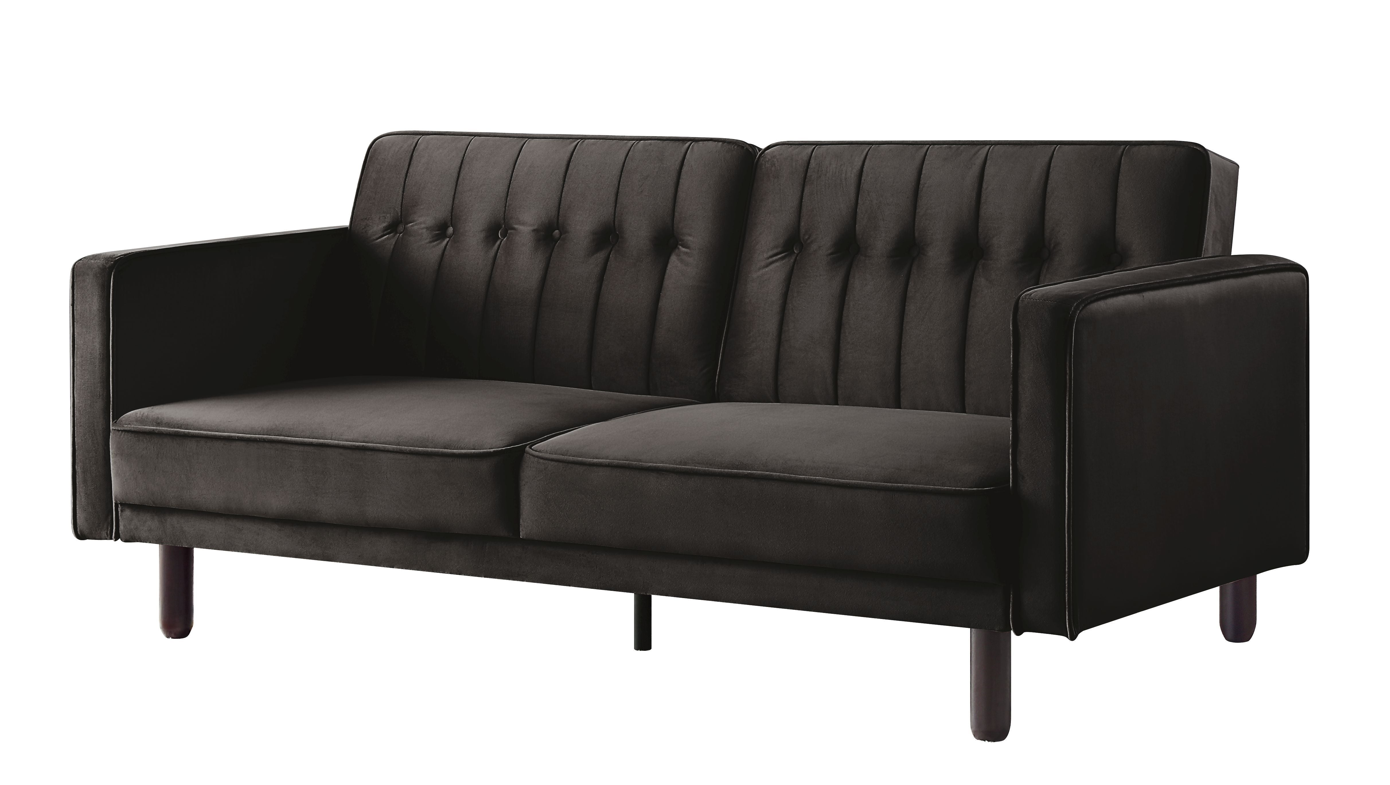 ACME Seat Construction: Full FoamWooden Inner FrameWood LegsKD Leg & ArmrestTight Back & Seat Cushion Button Tufted Back Convertible from Sofa to Sleeper | Meri Furniture