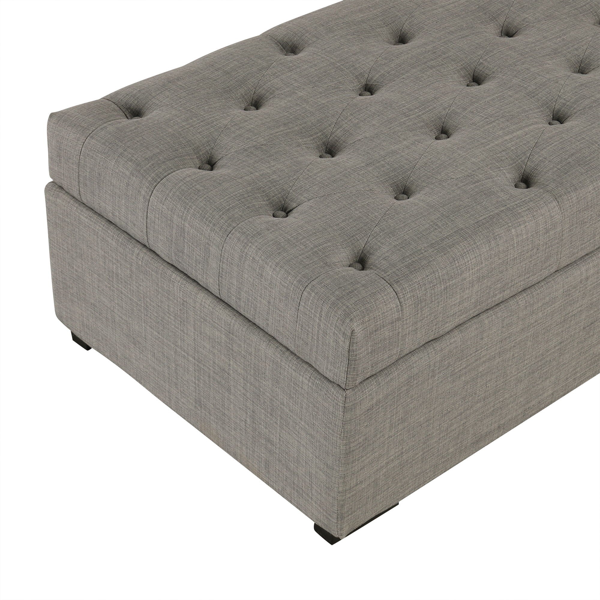 Convertible Folding Sofa Bed Ottoman With Memory Mattress And Tufted Design