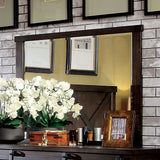 Furniture of America Bianca - Mirror - Dark Walnut | Meri Furniture