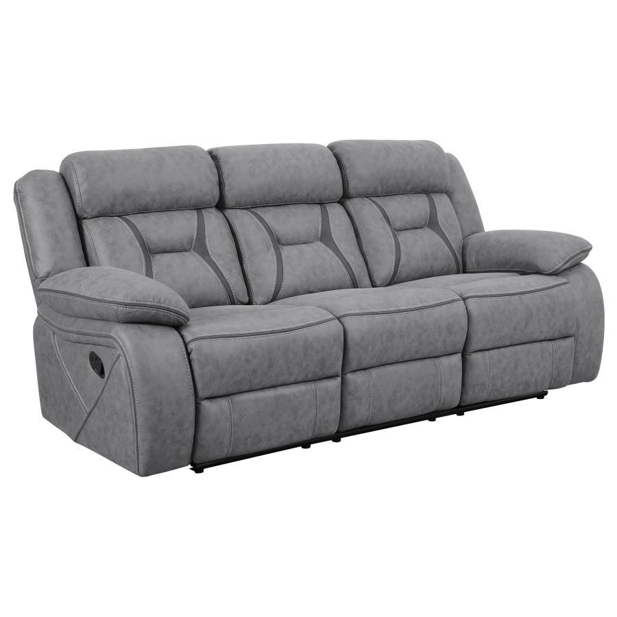 Coaster Fine Furniture Higgins - Upholstered Motion Reclining Sofa Set | Meri Furniture