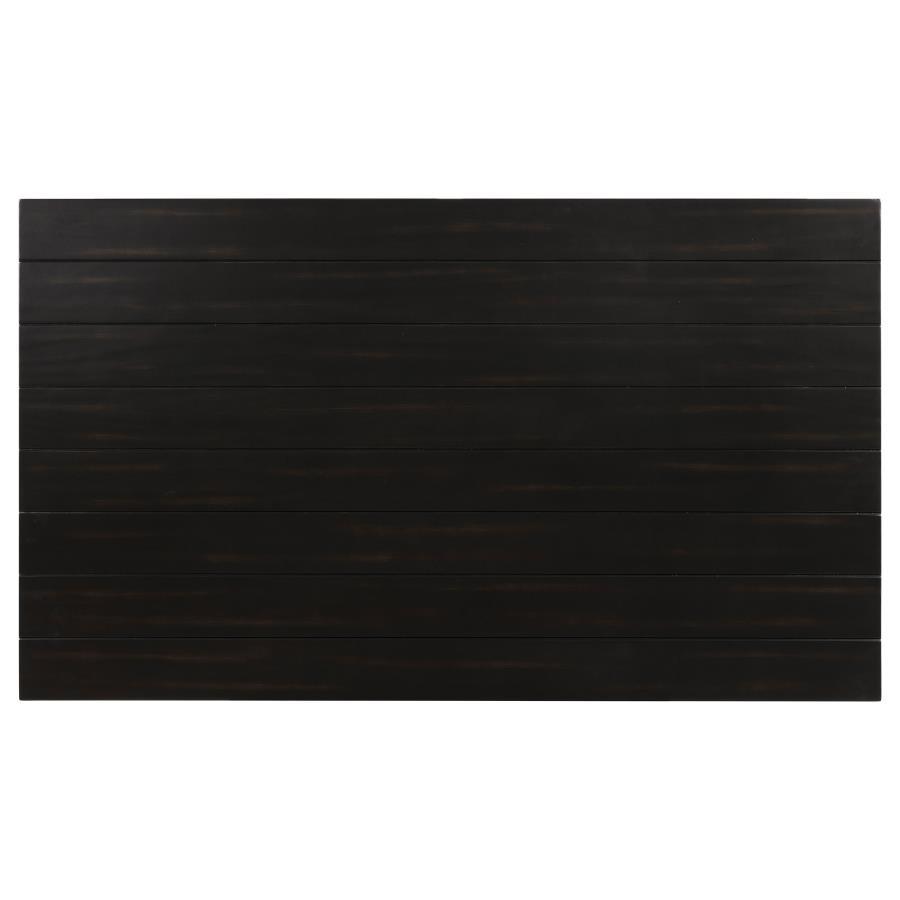 Concord - 2-Drawer Rectangular Coffee Table - Distressed Java