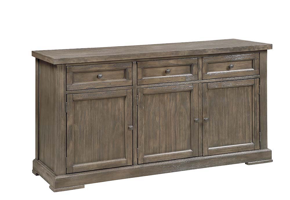ACME Assembled w/3 Drw & 3 Doors (RF 2 Doors w/1 Fixed Shelf & LF Single Door w/1 Fixed Shelf) Drawer: GLIDE Side Metal, | Meri Furniture