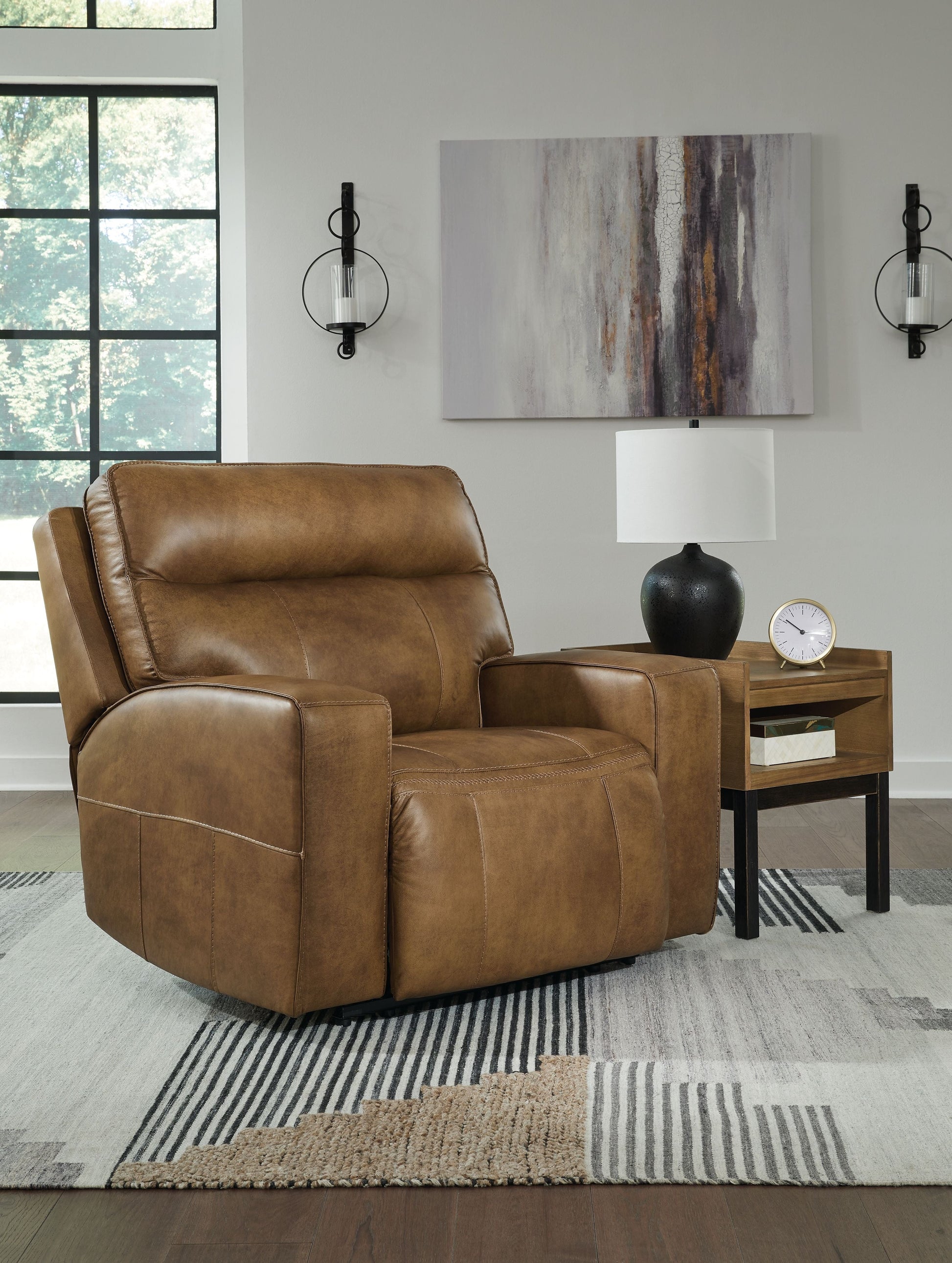 Signature Design by Ashley® Game Plan - Wide Seat Power Recliner | Meri Furniture