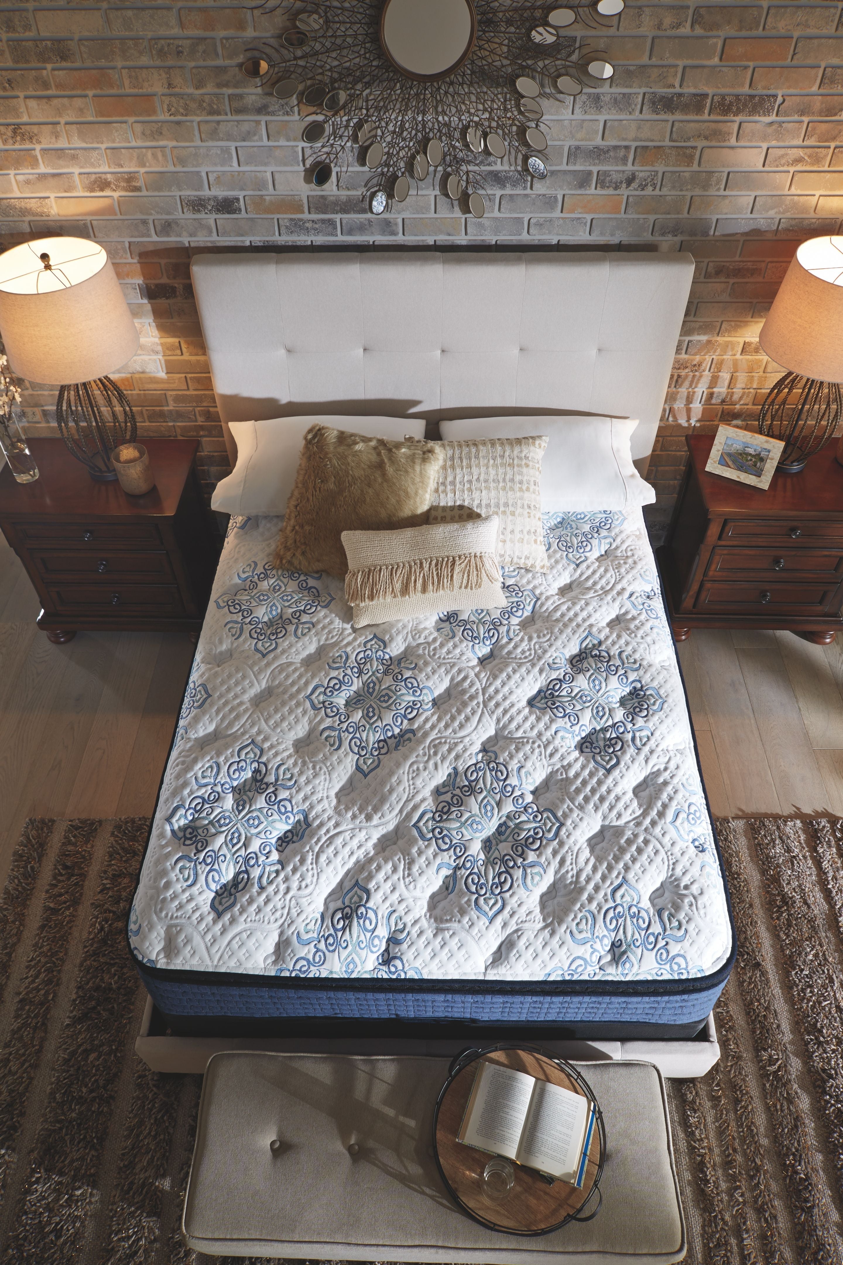 Ashley Furniture Mt Dana - Euro Top Mattress | Meri Furniture