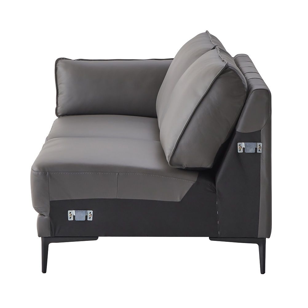 ACME Meka - Sectional Sofa - Anthracite | Meri Furniture