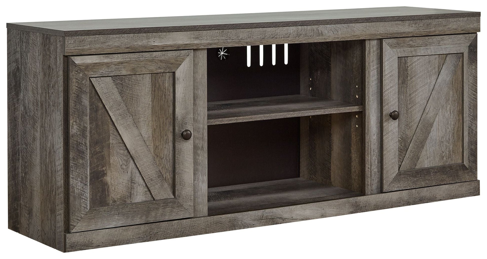 Signature Design by Ashley® Wynnlow - TV Stand With Fireplace Option | Meri Furniture