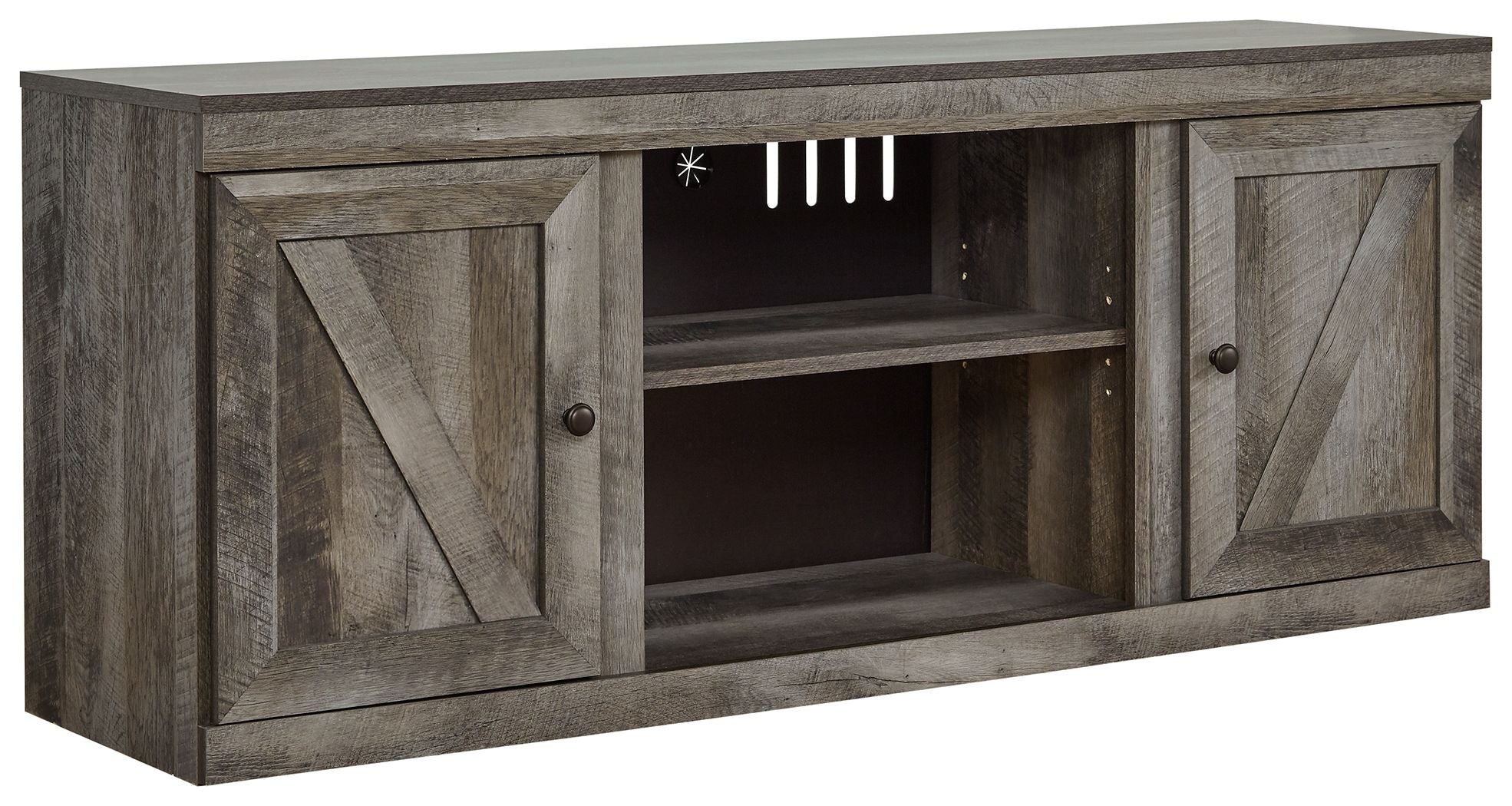 Signature Design by Ashley® Wynnlow - TV Stand With Fireplace Option | Meri Furniture