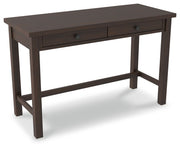 Ashley Furniture Camiburg - Warm Brown - Home Office Desk - Standalone | Meri Furniture