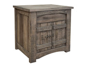 International Furniture Direct San Antonio - Nightstand - Dark Gray | Meri Furniture
