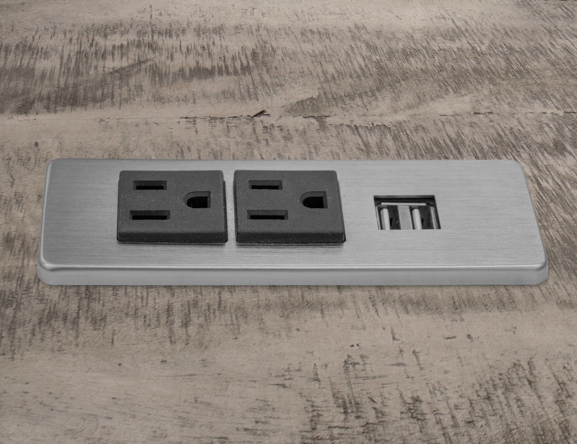 International Furniture Direct Mita - Desk - Honey Brown / Light Gray | Meri Furniture