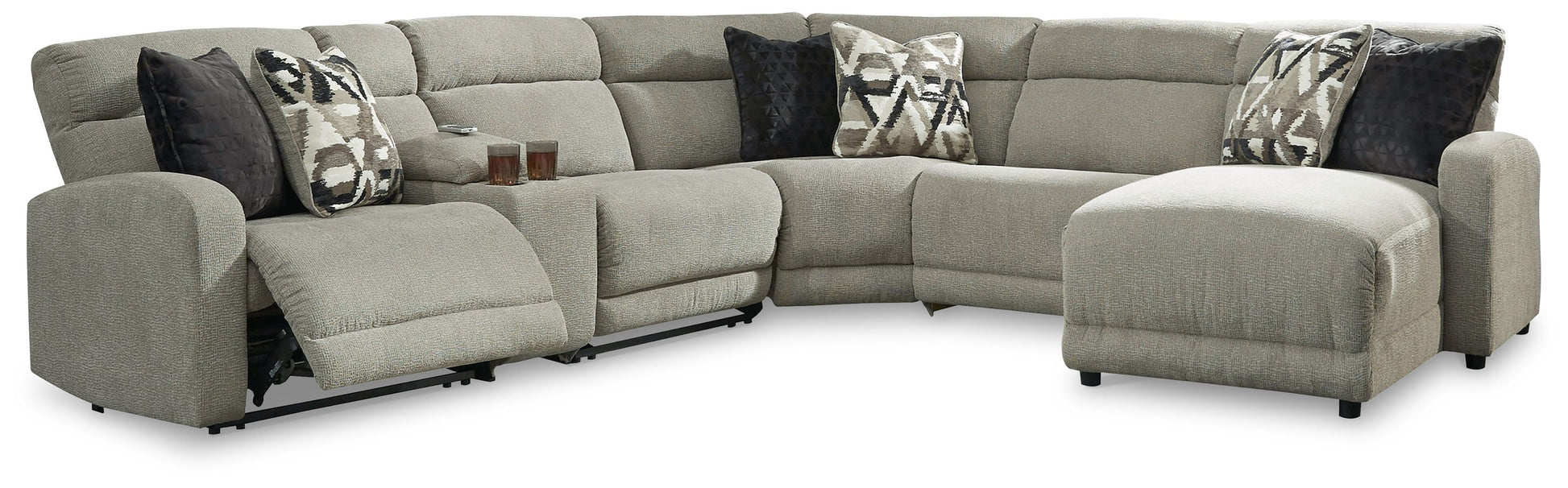 Signature Design by Ashley® Colleyville - Power Reclining Sectional | Meri Furniture