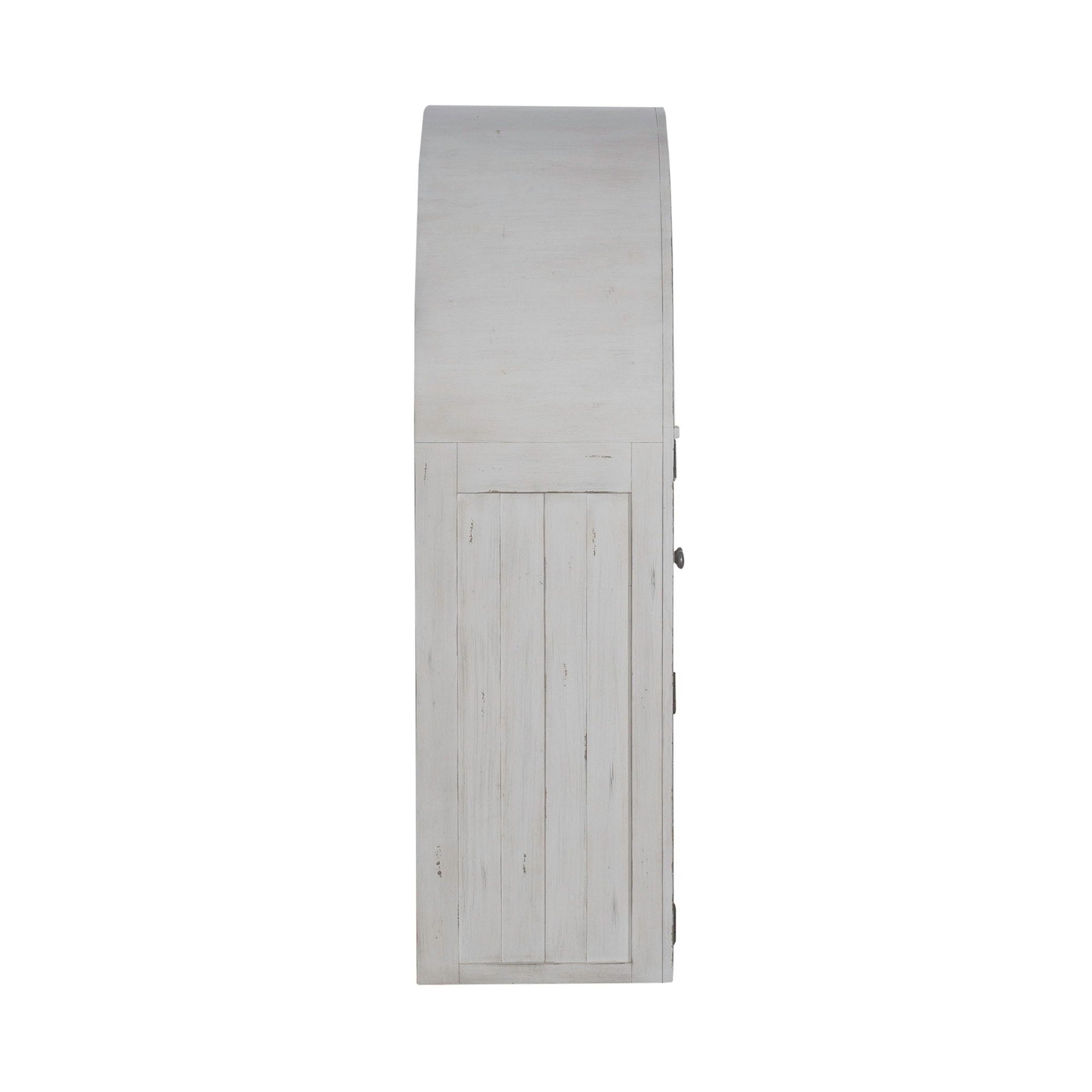 Liberty Furniture River Place - Curio Hutch - White | Meri Furniture