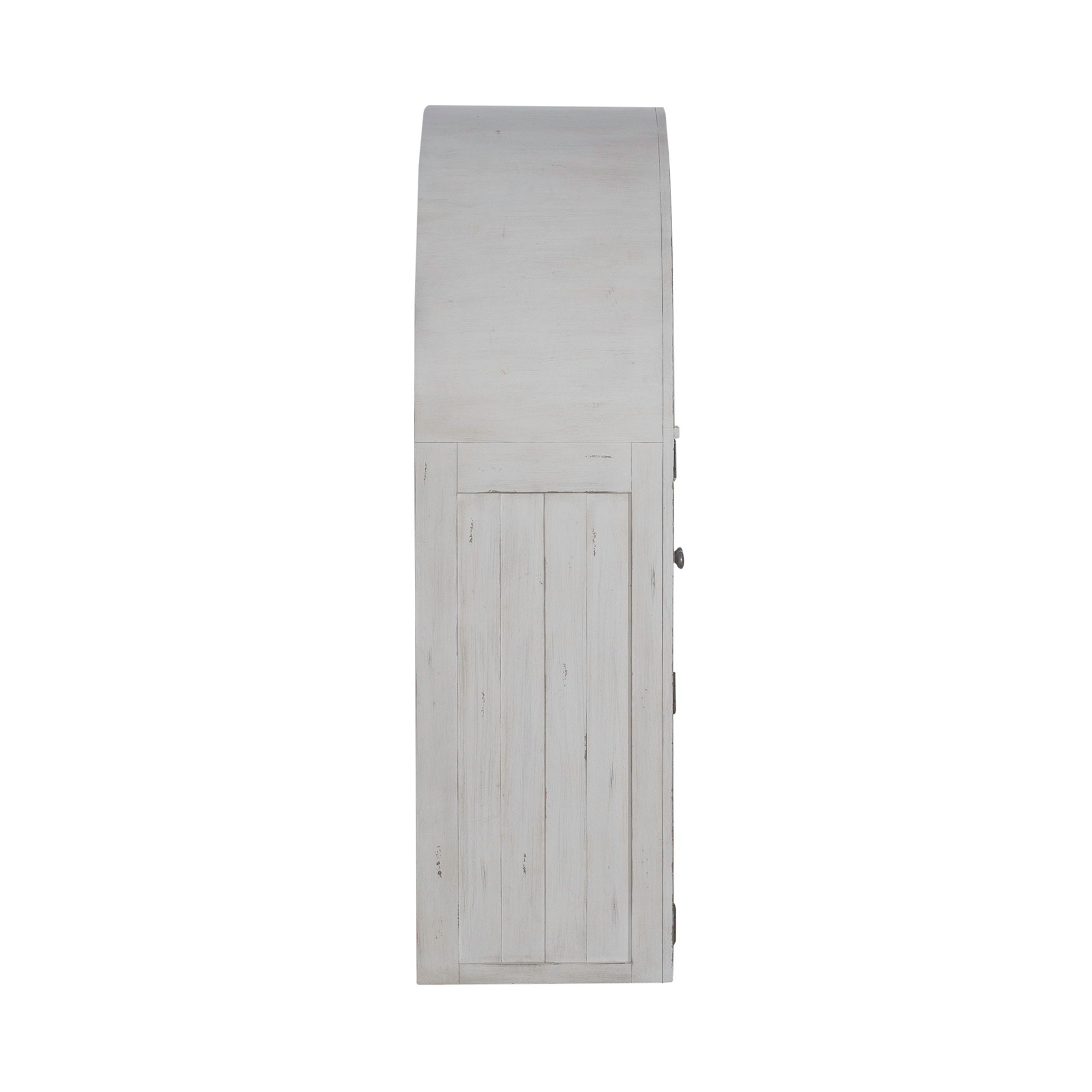 Liberty Furniture River Place - Curio Hutch - White | Meri Furniture