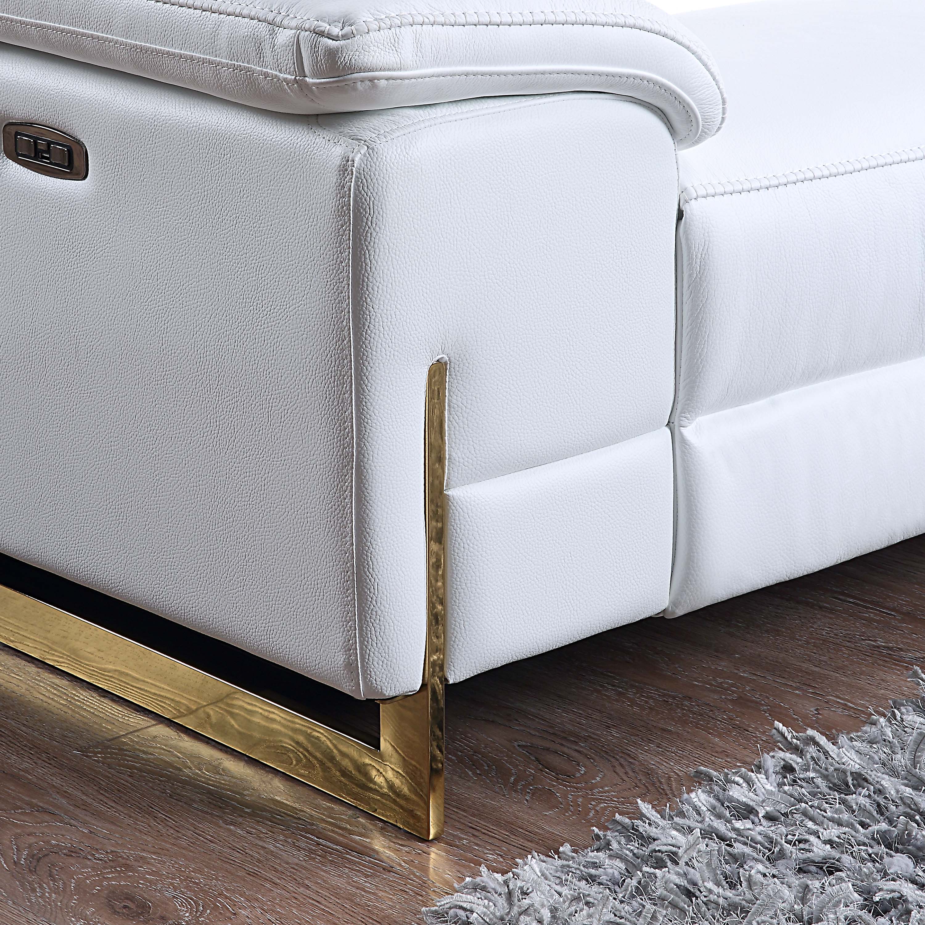 Luxury Reclining Genuine Leather Loveseat/Sofa