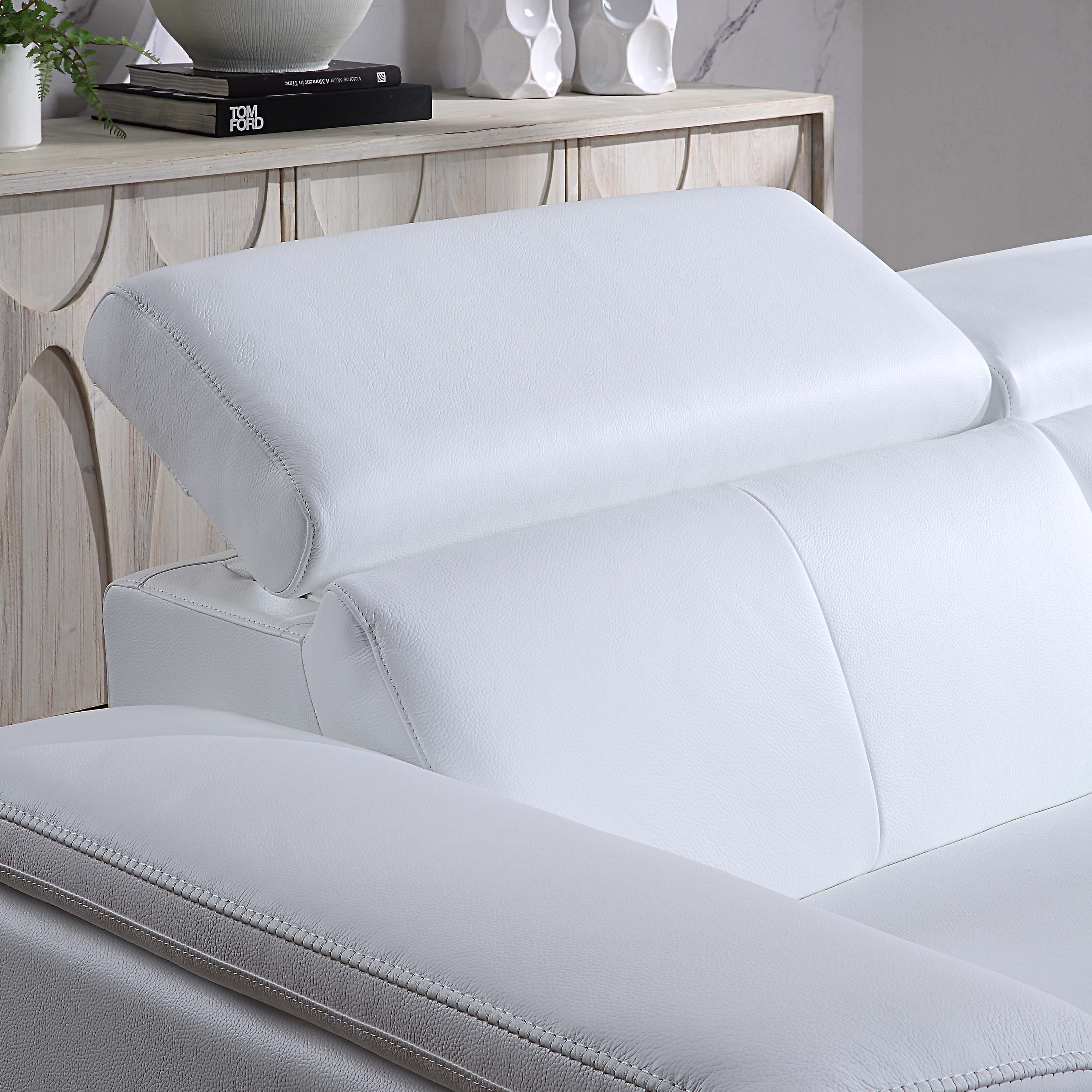 Luxury Reclining Genuine Leather Loveseat/Sofa