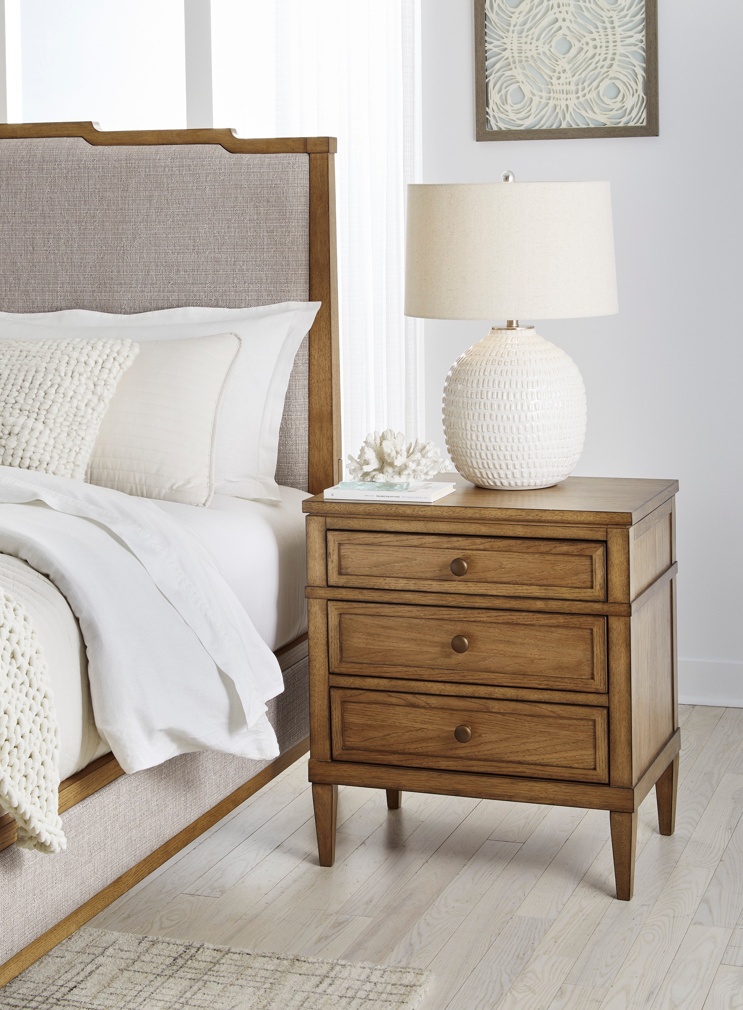 Sharlance Three Drawer Night Stand