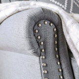 Furniture of America Giovanni - Sofa - Gray | Meri Furniture